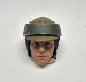 Bicicleta Speeder Luke Skywalker Cabeza Esculpida Mark Hamill Semejanza Star Wars Escala 1/6 - Imagen 1 de 7