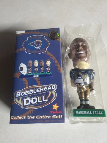 Marshall Faulk St. Louis Rams NFL 2002 Hardees Bobblehead Cover