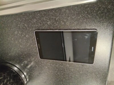 Huawei tablet silver  good working order perfect for watching  - Image 1 of 4
