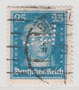 Perfin auf Deutschland gest. Briefmarke A22P16F8756 - Bild 1 von 1