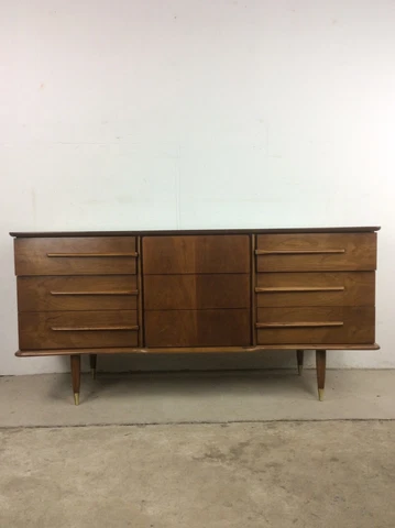 Mid Century Modern Lowboy Dresser by United Furniture Cover