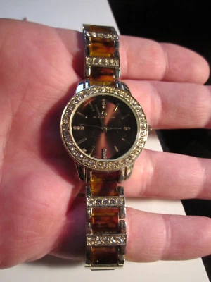 ADRIENNE VITTADINI WATCH COVERED IN CRYSTALS - BBA36 - Image 1 of 4