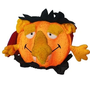 Halloween Pumpkin Jack o Lantern Vampire Dracula Light Up Decoration Vintage - Picture 1 of 10