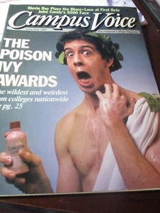 Vintage 1985 Campus Voice Magazine The Poison Ivy Awards FREE SHIPPING - Picture 1 of 2