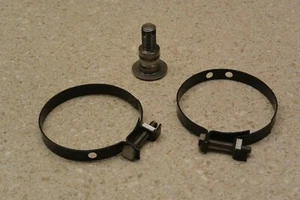 2013 Suzuki RMZ450 Ti Rear Brake Bolt Throttle Body Clamps Ti Nuts 0831 M2 - Bild 1 von 8