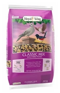 Royal Wing 9672 Animals and Pet Supplies 20 Pounds Classic Mix Wild Bird Food - Picture 1 of 3