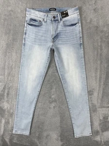 Express Jeans Men's 30x32* Blue Athletic Skinny Hyper Stretch Temp Control Pants - Picture 1 of 14