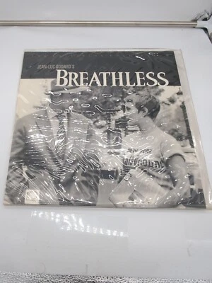 Jean-Luc Godard's BREATHLESS 1992 Criterion LASERDISC #153 Jean Seberg - Image 1 of 4
