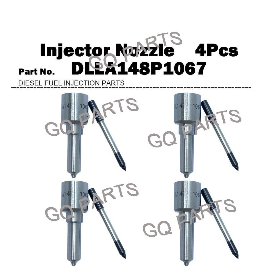 DLLA148P1067 4Pcs Fuel Injector Nozzle for Chevrolet S10 Blazer 2.8D 0445110231 Foto 1 de 1
