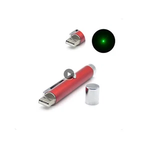 USB Charging Port Portable Laser Module Green Light Single Point For Teaching - Picture 1 of 10