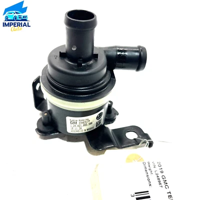 GMC TERRAIN & CHEVROLET EQUINOX 2018-2023 COOLANT AUXILIARY WATER PUMP OEM - Image 1 of 4