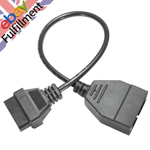 12 Pin OBD1 To 16 Pin OBD2 Convertor Adapter Cable For GM Diagnostic Scanner - Picture 1 of 9