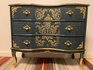 Design Kommode Unikat Barockstil mit Elementen der Skulptur 88x75х38см - Bild 1 von 13