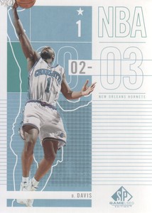 2002-03 SP Game Used Basketball #9 Baron Davis