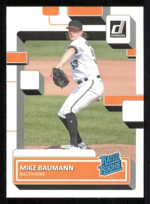 2022 Donruss #57 Mike Baumann RR Rookie - Image 1 of 2