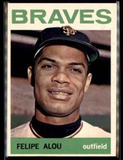 1964 Topps Felipe Alou Milwaukee Braves #65