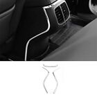 For Jeep Cherokee 2014-2018 Rear Armrest Air Outlet Vent Strips Trim Chrome