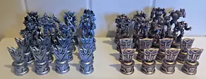 2006 Hasbro Transformers Chess Game Pieces- Complete Full Set of 32 Game Pieces - Picture 1 of 6
