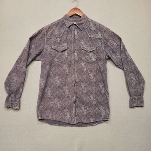 Point Zero Boy's Brown Long Sleeve Button Up Western Shirt Size XL - Picture 1 of 5