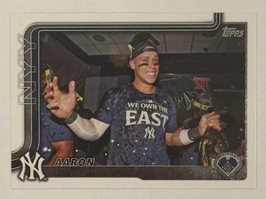 2025 Topps Series 1 Aaron Judge Image Variation Companion Card CTB-5 Yankees. - Picture 1 of 2