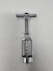 Irvinware Made in Italy Cromato Manico a T Campana Cavatappi Apribottiglie Vino - Foto 1 di 6