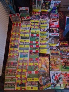 63 Sheffield United Programmes Mixed Seasons Can Split - Picture 1 of 16