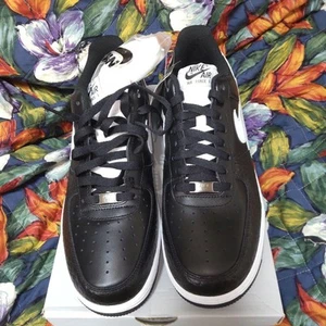 Nike Air Force 1 '07 Black White 315122-040 W/BOX 10.5 - Picture 1 of 24