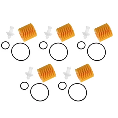 滤油器套件 04152-YZZA6 5 包 适用于 Scion xD 1.8L 升 2008-2014 高品质 — 第 1/4 张图片