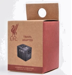 BNIB New Liverpool FC LFC Travel Charger Black with LiverBird - YNWA on Holiday! - Picture 1 of 4