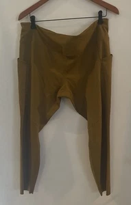 Brooks Womens Tights Sz Xxl Orange Brow Color OO18 - Picture 1 of 11