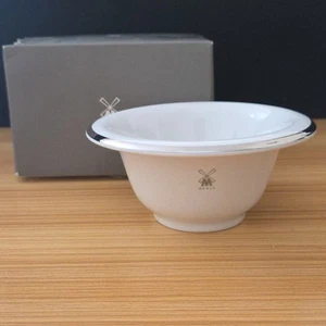Cuenco de afeitar de porcelana blanca Muhle RN16 - Imagen 1 de 1