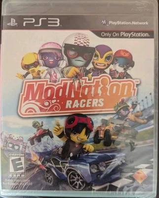 Mod Nation Racers PS3 PlayStation 3 Video Game "NOT FOR SALE" SEALED free shpg - Image 1 of 4