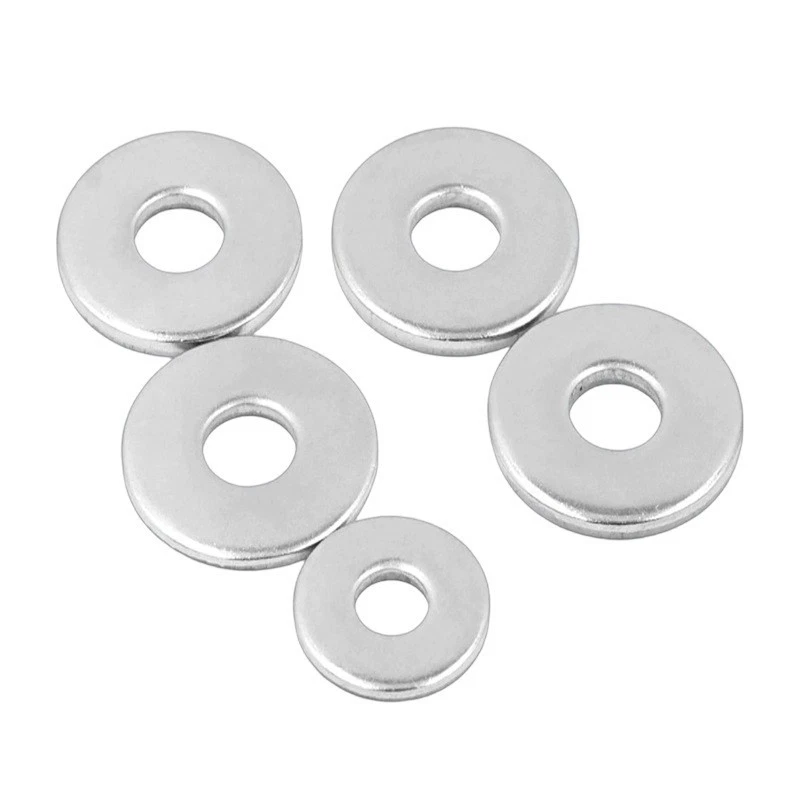 1PCS 304 stainless steel gasket M3*10*1 - Image 1 of 1