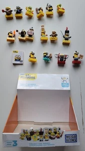 Mega Bloks Minions Despicable Me Mystery Mini Figures Series 3 + Valentine - Picture 1 of 3