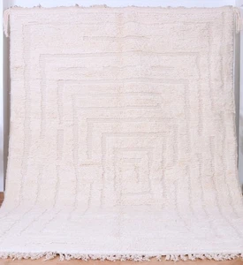 Alfombra bereber original Beni Ourain - Tejida a mano 100 % lana - 2,9x2 m - Alfombra marroquí - Imagen 1 de 5