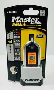 Master Lock Resettable Combination Lock Magnum M176XDLH • Weather Resistant - Picture 1 of 5