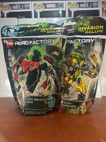 *SEALED*LEGO HERO Factory Invasion From Below: Rocka Crawler and Tunneler Beast