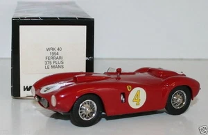 WESTERN MODELS 1/43 WRK40 - 1954 FERRARI 375 PLUS LE MANS #4 - Picture 1 of 2