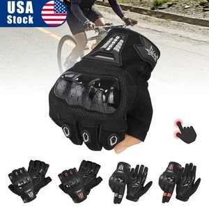 Guantes de Ciclismo MTB Completo/Medio Dedo Antideslizantes Transpirables Guantes de Bicicleta para Hombres EE. UU. - Imagen 1 de 25