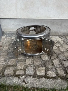 Feuerstelle Waschmaschinentrommel Feuerkorb Feuertonne Terrassenfeuer Grill Korb - Bild 1 von 13