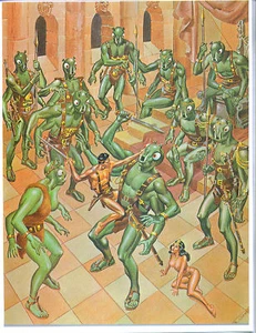 Pulp reprint of 1912 A PRINCESS OF MARS by Edgar Rice Burroughs with John Carter - Picture 1 of 1