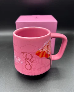 Tazza Starbucks Reserve Roastery Tokyo microblend plissettata rosa 355 ml nuova con scatola - Foto 1 di 14