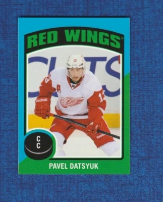 2014-15 OPC O-pee-chee Stickers # ST-98 Pavel Datsyuk - Image 1 of 2