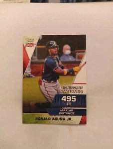 2021 Topps UK Edition - Significant Statistics #UKSS-3 Ronald Acuña Jr. - Picture 1 of 3