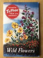 TY-PHOO TEA CARDS ALBUM - COMPLETE - WILD FLOWERS