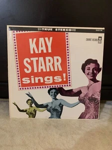Kay Starr: Kay Starr Sings 1963 LP Vinyl Record Album - Coronet Records CXS 106* - Picture 1 of 2