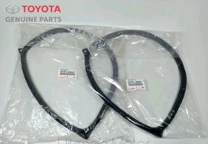 Pair LH RH Glass Seal Weatherstrip Side Window Toyota Land Cruiser FJ40 (63-72) - Bild 1 von 2