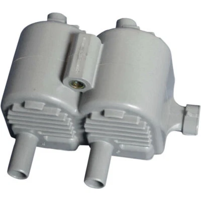 Bobina de encendido Drag Specialties Dual Fire 1998-2003 Harley Sportster 1200S gris  Foto 1 de 2