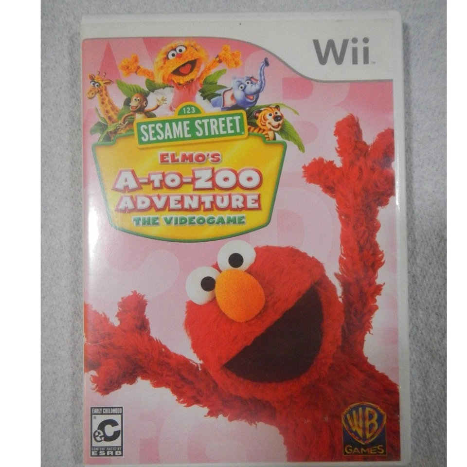 Videojuego Wii Elmo A-Z Aventura Plaza Sésamo Videojuego Foto 1 de 3