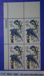 Price is per Each C-71  US Mint Never Hinged Airmail  Plate Blocks  - Picture 1 of 1